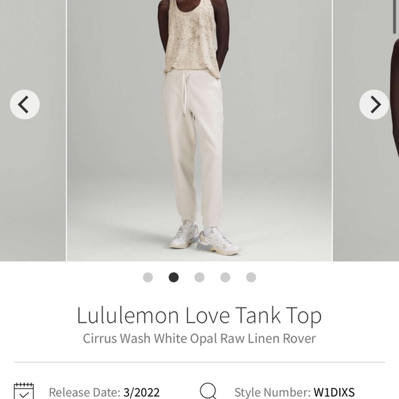 Lululemon Love Tank Top - Picture 2 of 5